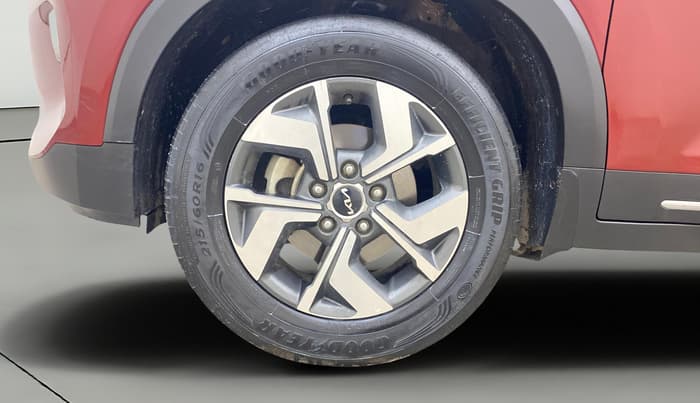 2022 KIA SONET HTX 1.5, Diesel, Manual, 67,423 km, Left Front Wheel