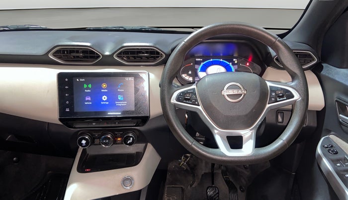 2022 Nissan MAGNITE XV TURBO CVT, Petrol, Automatic, 44,865 km, Steering Wheel Close Up