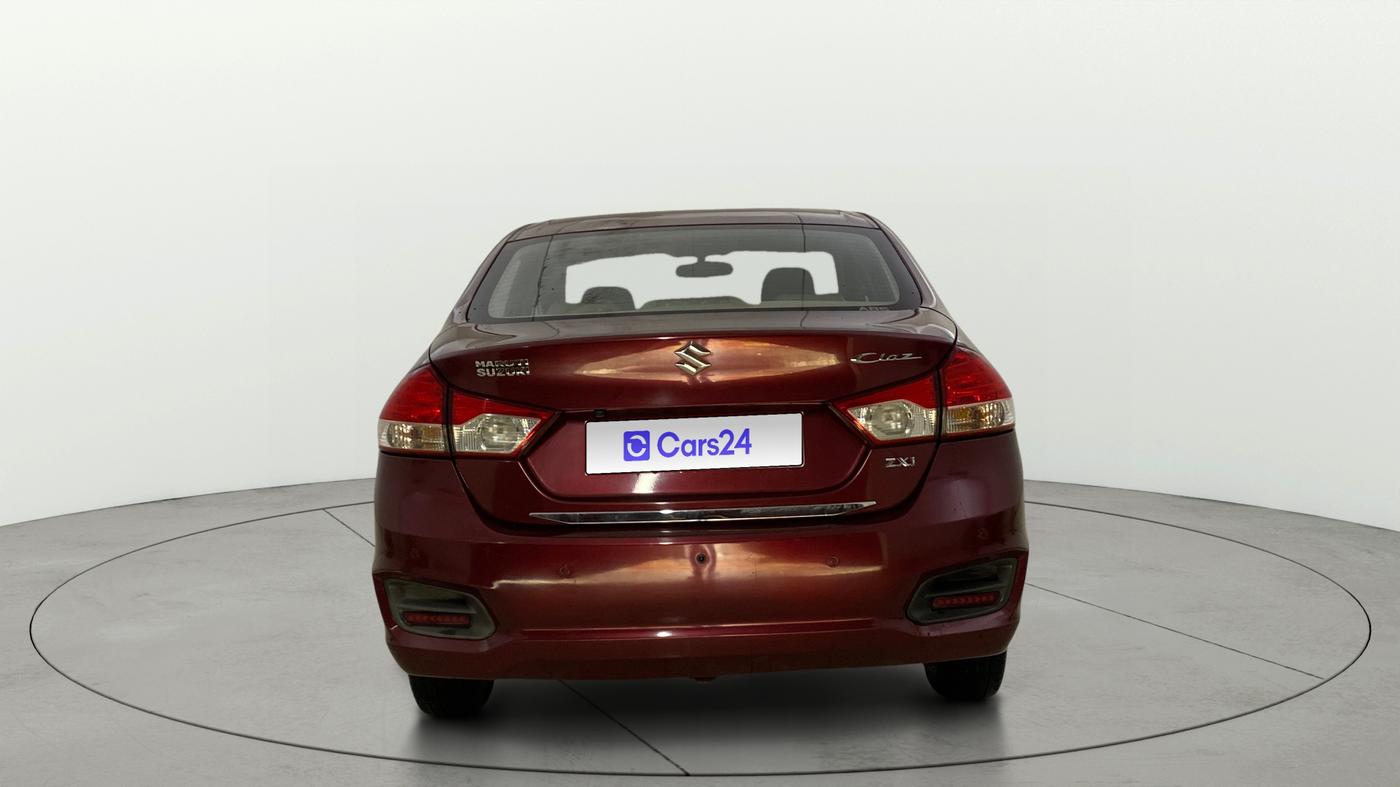 2015 Maruti Ciaz ZXI, Petrol, Manual, 81,227 km, Back/Rear