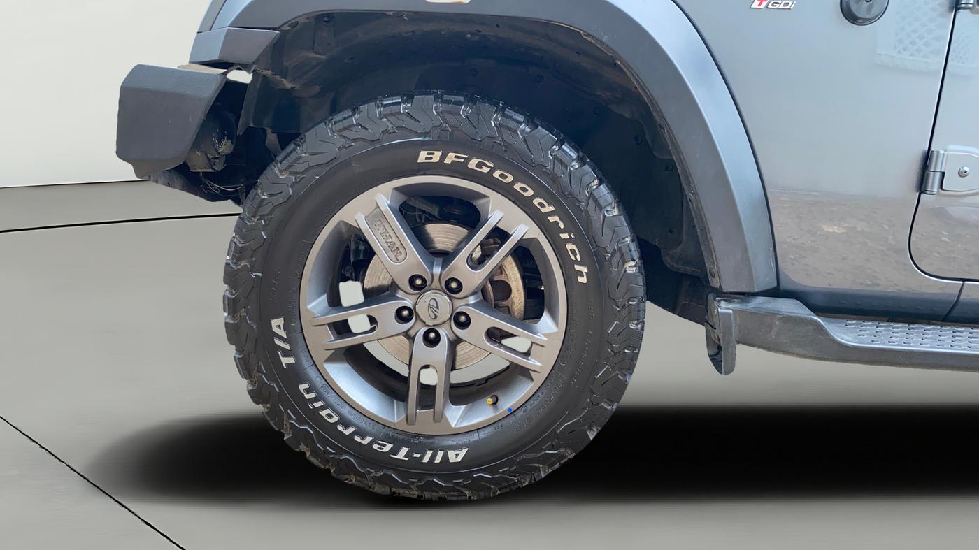 2021 Mahindra Thar LX HT PETROL 4WD MT, Petrol, Manual, 44,544 km, Left Front Wheel