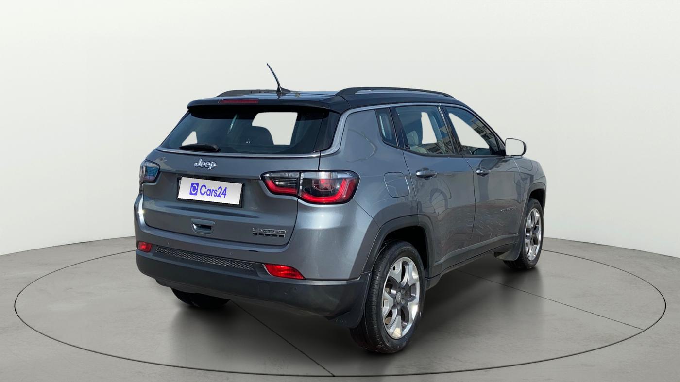 2019 Jeep Compass LIMITED PLUS DIESEL 4X4, Diesel, Manual, 62,161 km, Right Back Diagonal