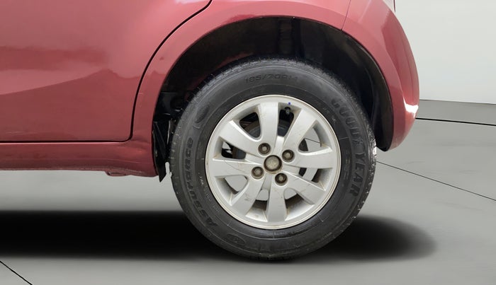 2012 Maruti Ritz ZXI, Petrol, Manual, 61,061 km, Left Rear Wheel