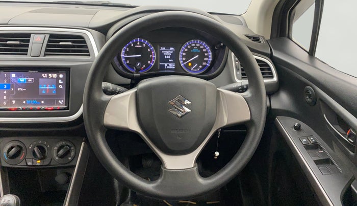 2021 Maruti S Cross SIGMA 1.5, Petrol, Manual, 44,423 km, Steering Wheel Close Up