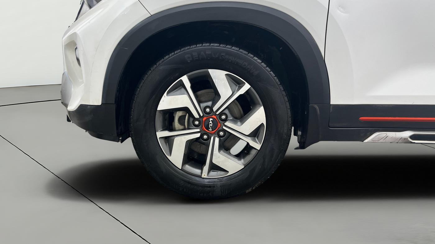 2022 KIA SONET HTX ANNIVERSARY EDITION 1.0 IMT, Petrol, Manual, 61,897 km, Left Front Wheel