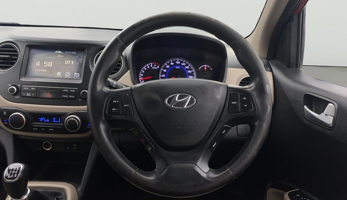 2017 Hyundai Grand i10 ASTA 1.2 KAPPA VTVT, Petrol, Manual, 81,121 km, Steering Wheel Close Up