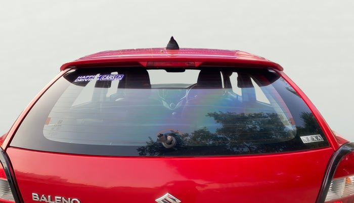 2018 Maruti Baleno DELTA PETROL 1.2, Petrol, Manual, 1,19,318 km, Rear Windshield