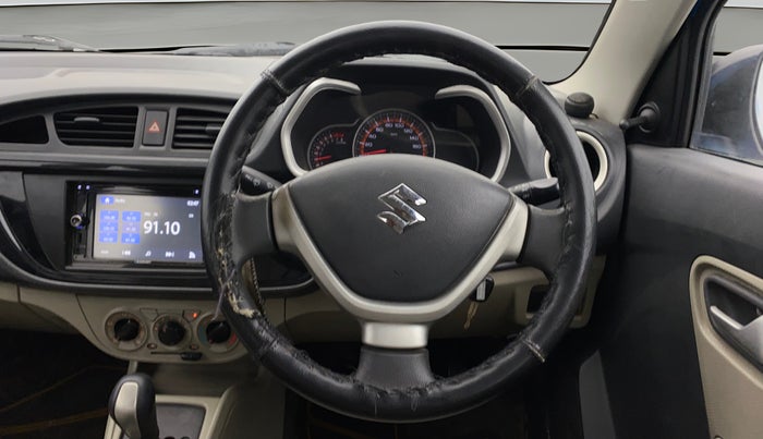 2015 Maruti Alto K10 VXI AMT, Petrol, Automatic, 1,04,156 km, Steering Wheel Close Up