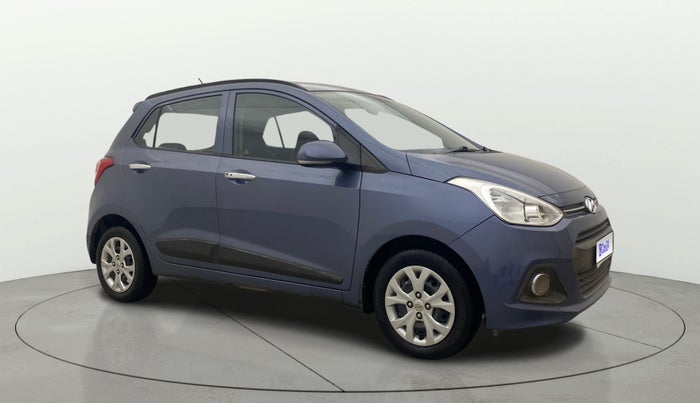 2014 Hyundai Grand i10 SPORTZ 1.2 KAPPA VTVT, Petrol, Manual, 60,150 km, Right Front Diagonal