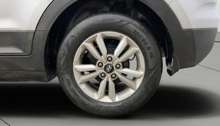 2017 Hyundai Creta E PLUS 1.6 PETROL, Petrol, Manual, 68,949 km, Left Rear Wheel