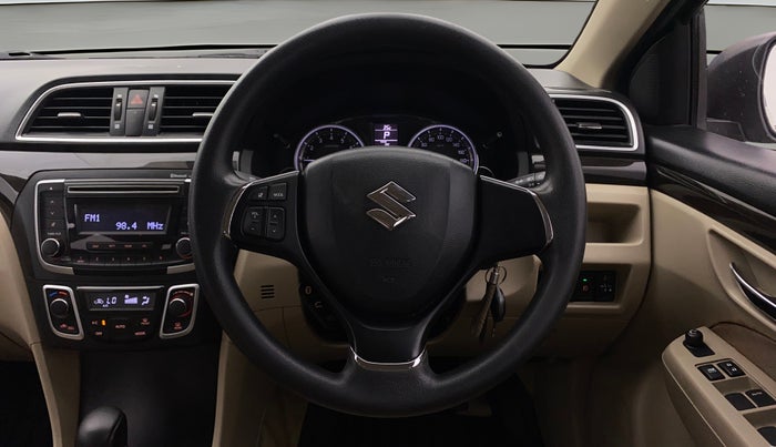 2015 Maruti Ciaz VXI+AT, Petrol, Automatic, 94,706 km, Steering Wheel Close Up