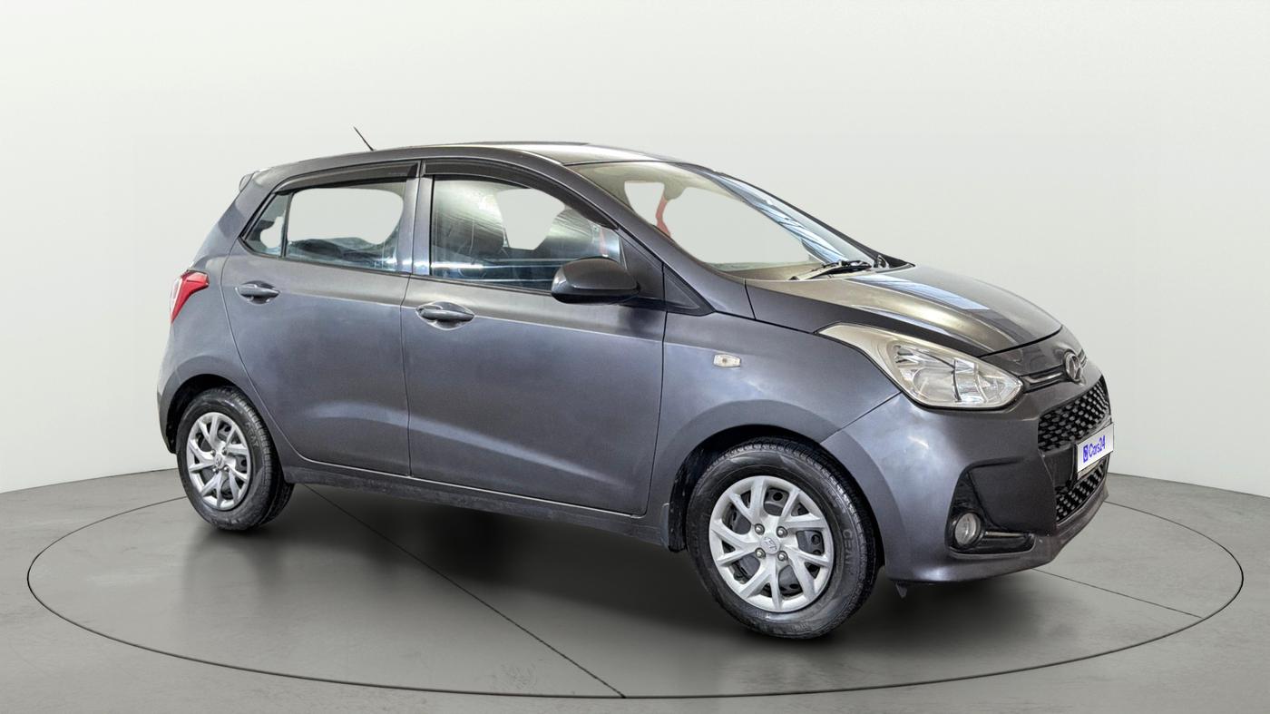2018 Hyundai Grand i10 SPORTZ 1.2 KAPPA VTVT, Petrol, Manual, 93,659 km, Right Front Diagonal