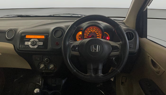 2014 Honda Amaze 1.2L I-VTEC S, Petrol, Manual, 73,748 km, Steering Wheel Close Up
