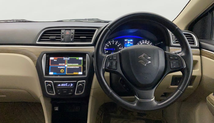 2018 Maruti Ciaz ALPHA 1.5 SHVS PETROL, Petrol, Manual, 82,251 km, Steering Wheel Close Up