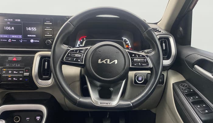 2022 KIA SONET HTX 1.5, Diesel, Manual, 67,423 km, Steering Wheel Close Up
