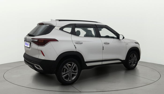 2021 KIA SELTOS HTX IVT 1.5 PETROL, Petrol, Automatic, 74,746 km, Right Back Diagonal