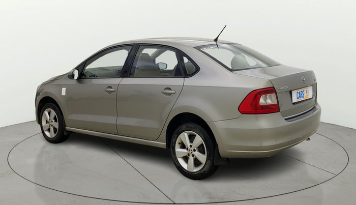 2015 Skoda Rapid ELEGANCE 1.6 MPI MT, Petrol, Manual, 75,596 km, Left Back Diagonal