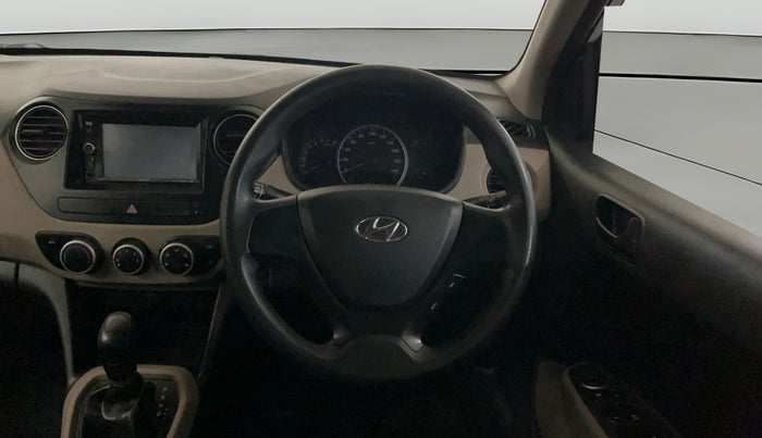 2016 Hyundai Grand i10 MAGNA AT 1.2 KAPPA VTVT, Petrol, Automatic, 17,442 km, Steering Wheel Close Up