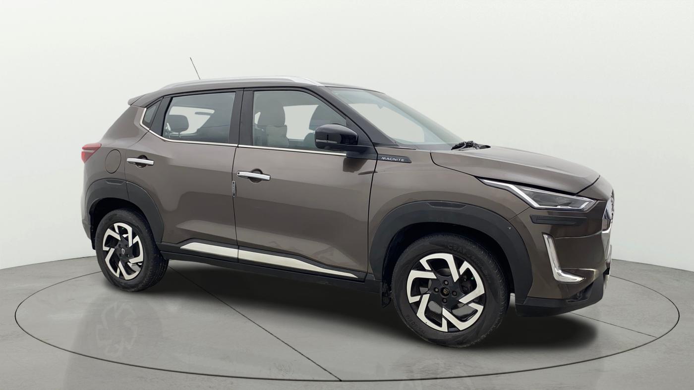 2021 Nissan MAGNITE XV PREMIUM TURBO CVT, Petrol, Automatic, 25,621 km, Right Front Diagonal