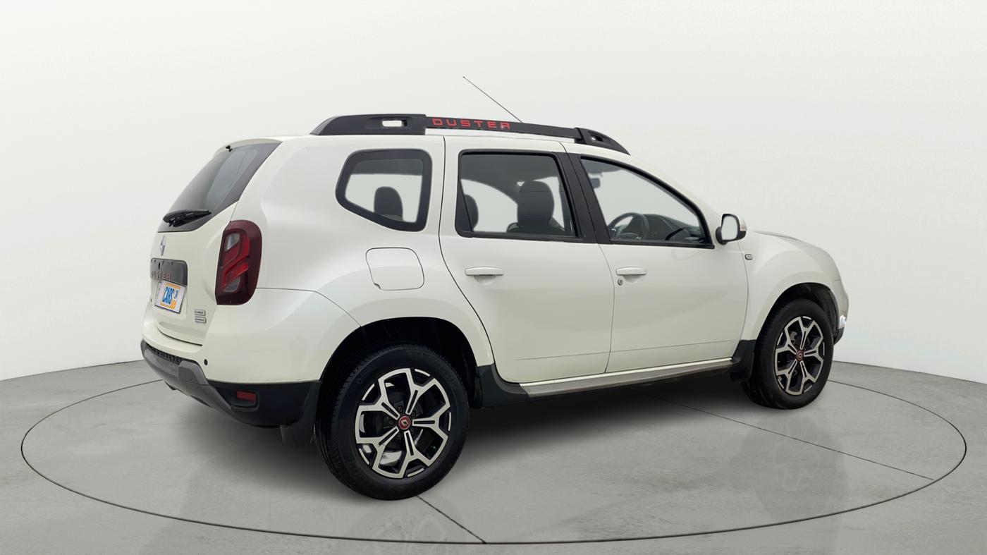 2021 Renault Duster RXZ 1.3 TURBO PETROL CVT, Petrol, Automatic, 49,438 km, Right Back Diagonal