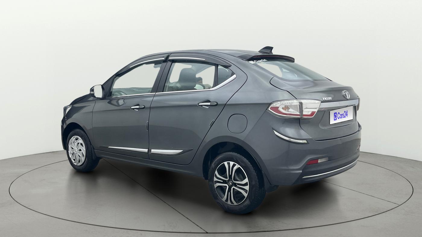 2023 Tata TIGOR XZ PLUS CNG, CNG, Manual, 25,571 km, Left Back Diagonal