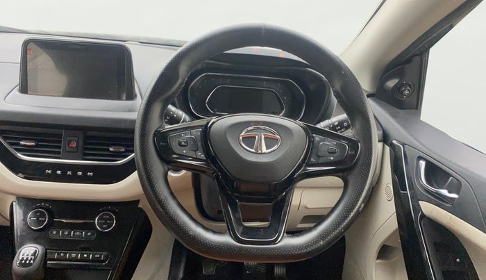2022 Tata NEXON XZ PLUS (O) PETROL, Petrol, Manual, 70,567 km, Steering Wheel Close Up