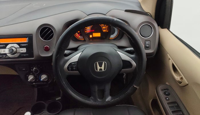 2013 Honda Brio S MT, Petrol, Manual, 92,692 km, Steering Wheel Close Up