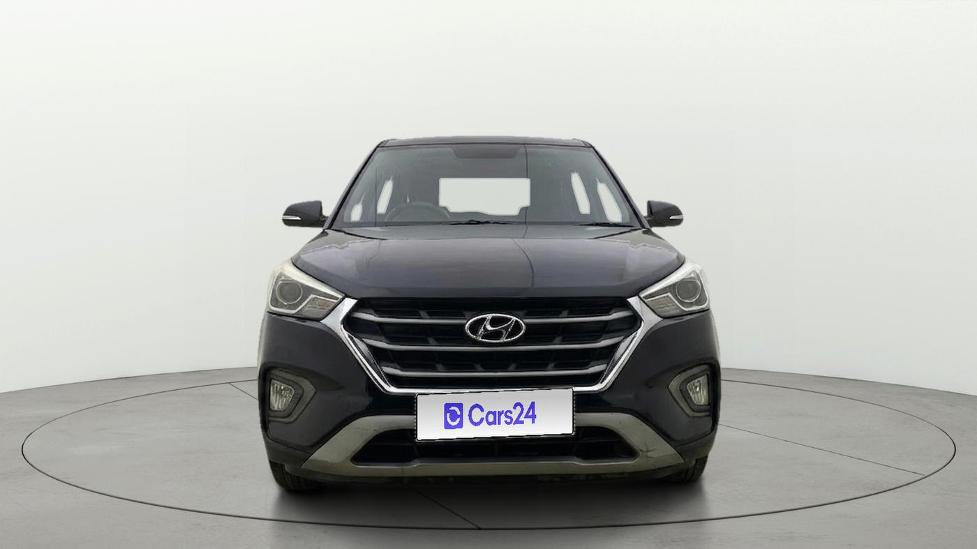 2018 Hyundai Creta SX AT 1.6 PETROL, Petrol, Automatic, 95,666 km, Front