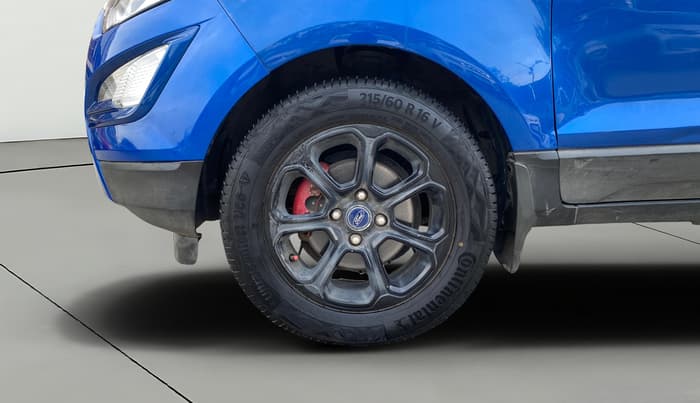 2020 Ford Ecosport TITANIUM + 1.5L PETROL AT, Petrol, Automatic, 50,757 km, Left Front Wheel