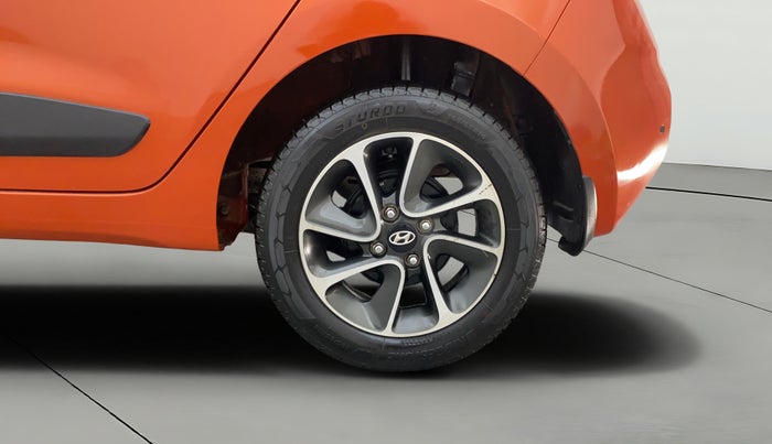 2019 Hyundai Grand i10 SPORTZ AT 1.2 KAPPA VTVT, Petrol, Automatic, 20,233 km, Left Rear Wheel