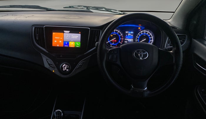 2021 Toyota Glanza G, Petrol, Manual, 35,512 km, Steering Wheel Close Up