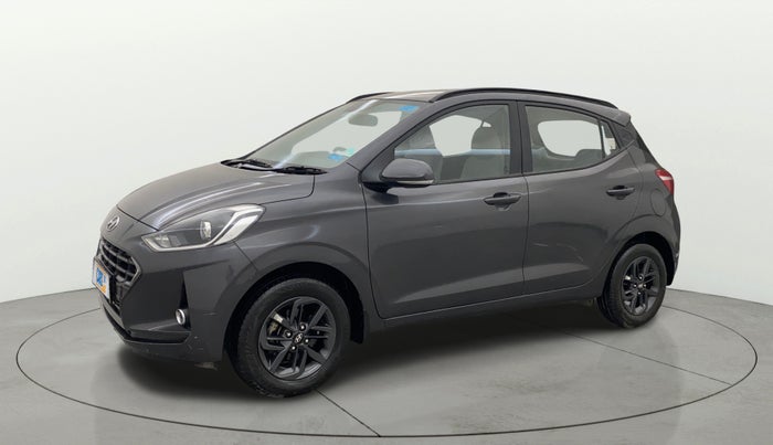 2022 Hyundai GRAND I10 NIOS SPORTZ AMT 1.2 KAPPA VTVT, Petrol, Automatic, 18,767 km, Left Front Diagonal