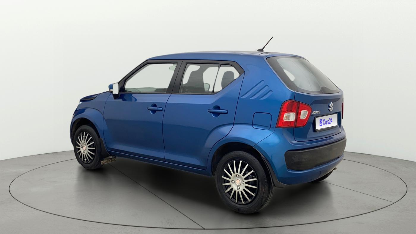 2017 Maruti IGNIS DELTA 1.2, Petrol, Manual, 53,840 km, Left Back Diagonal