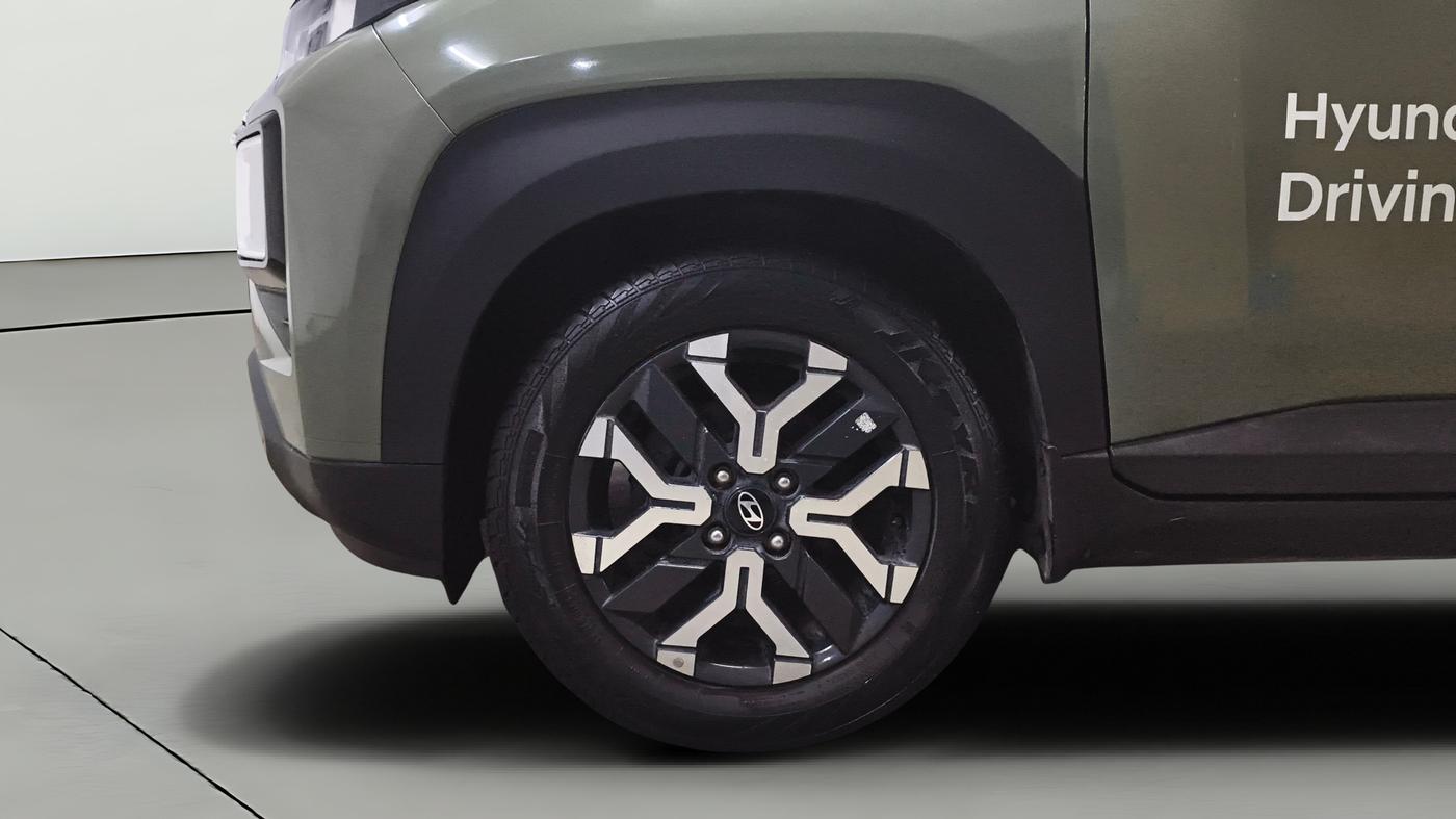 2023 Hyundai EXTER SX(O) CONNECT 1.2 AMT, Petrol, Automatic, 26,727 km, Left Front Wheel