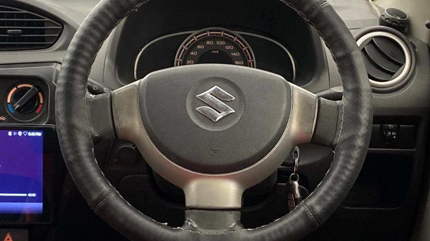 2017 Maruti Alto 800 LXI, Petrol, Manual, 77,634 km, Steering Wheel Close Up