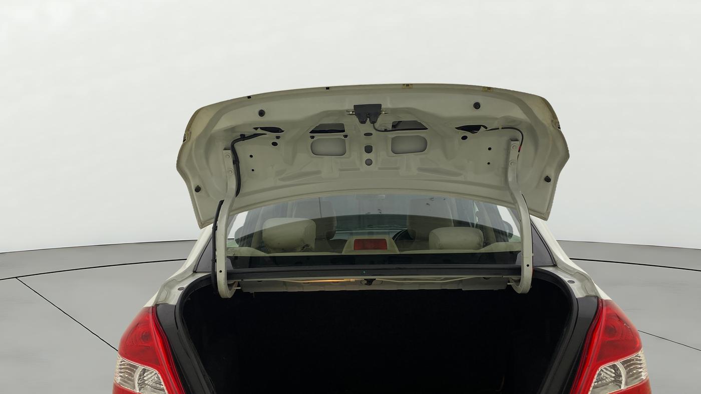 2013 Maruti Swift Dzire VXI, Petrol, Manual, 42,904 km, Boot Door Open