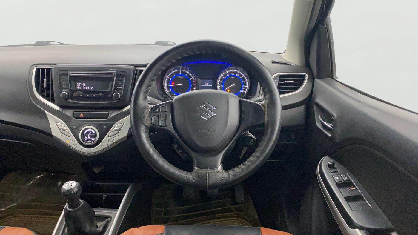 2018 Maruti Baleno DELTA PETROL 1.2, Petrol, Manual, 54,407 km, Steering Wheel Close Up