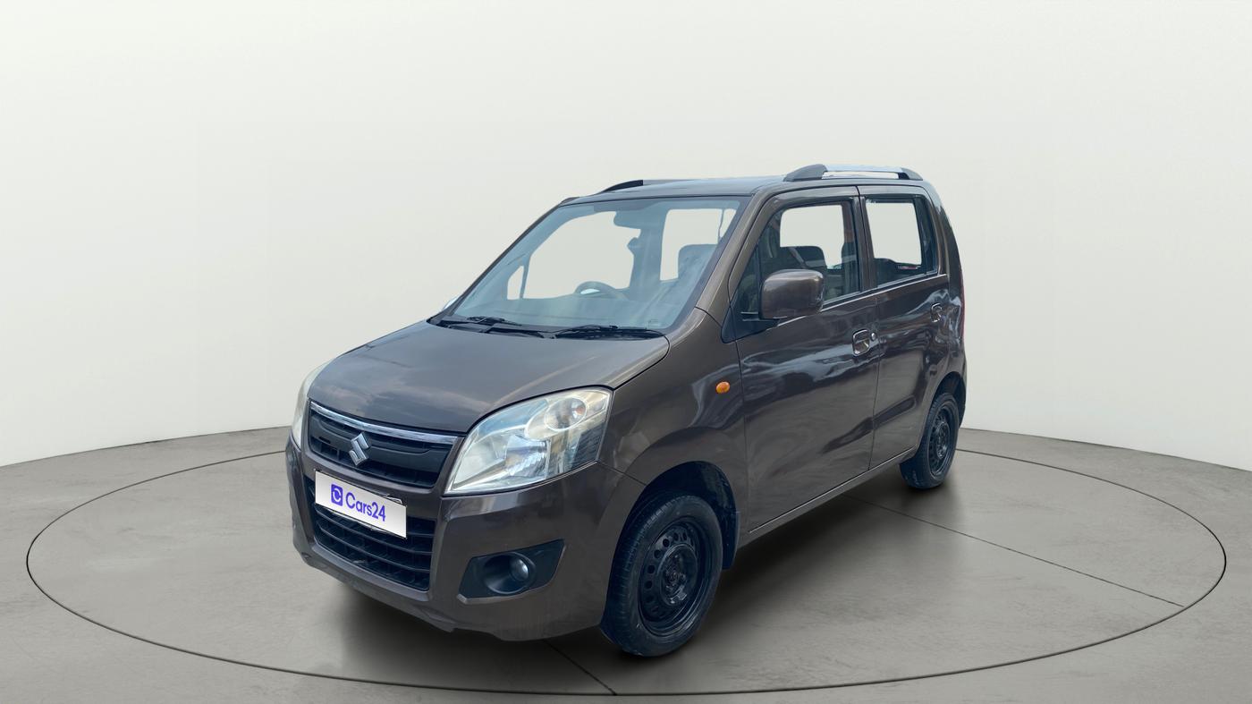 2015 Maruti Wagon R 1.0 VXI, Petrol, Manual, 98,086 km, Left Front Diagonal