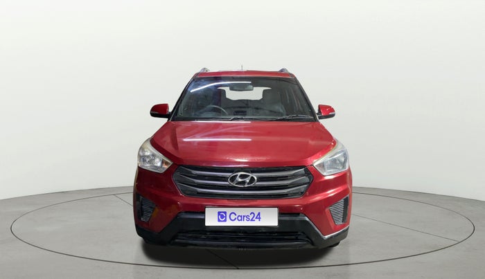 2017 Hyundai Creta E PLUS 1.6 PETROL, Petrol, Manual, 1,00,096 km, Front