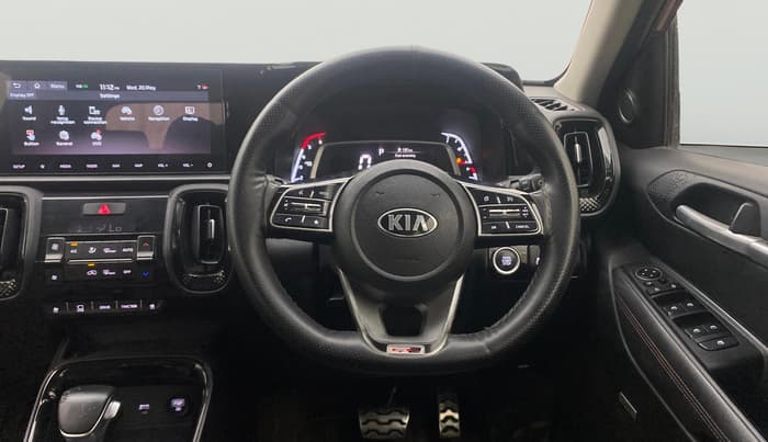 2021 KIA SONET GTX PLUS 1.5 AT, Diesel, Automatic, 94,312 km, Steering Wheel Close Up
