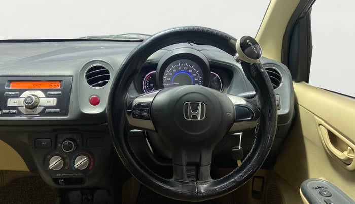 2015 Honda Amaze 1.2L I-VTEC S, Petrol, Manual, 89,918 km, Steering Wheel Close Up