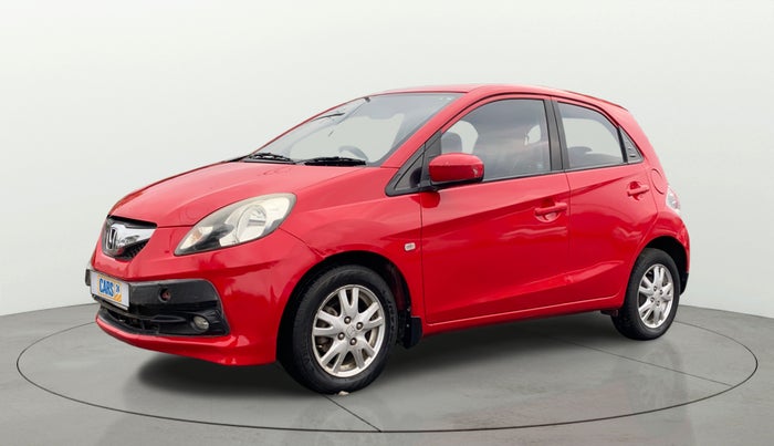 2012 Honda Brio V MT, Petrol, Manual, 1,00,793 km, Left Front Diagonal