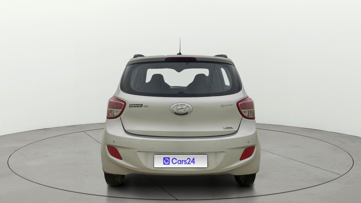 2015 Hyundai Grand i10 SPORTZ 1.1 CRDI, Diesel, Manual, 97,024 km, Back/Rear