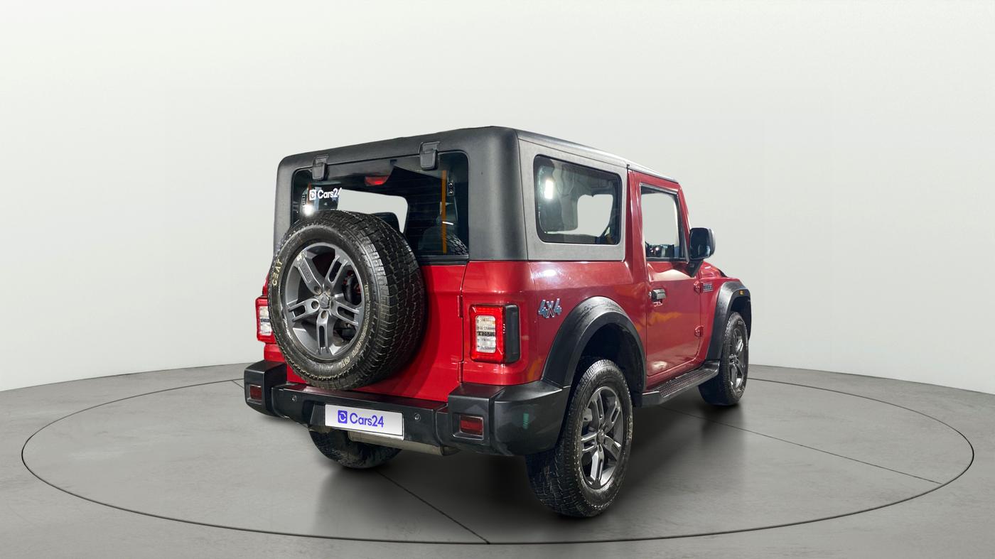 2023 Mahindra Thar LX PETROL HT 4WD AT, Petrol, Automatic, 8,873 km, Right Back Diagonal