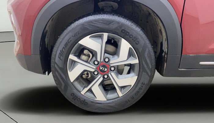 2021 KIA SONET HTX 1.0 IMT, Petrol, Manual, 33,427 km, Left Front Wheel