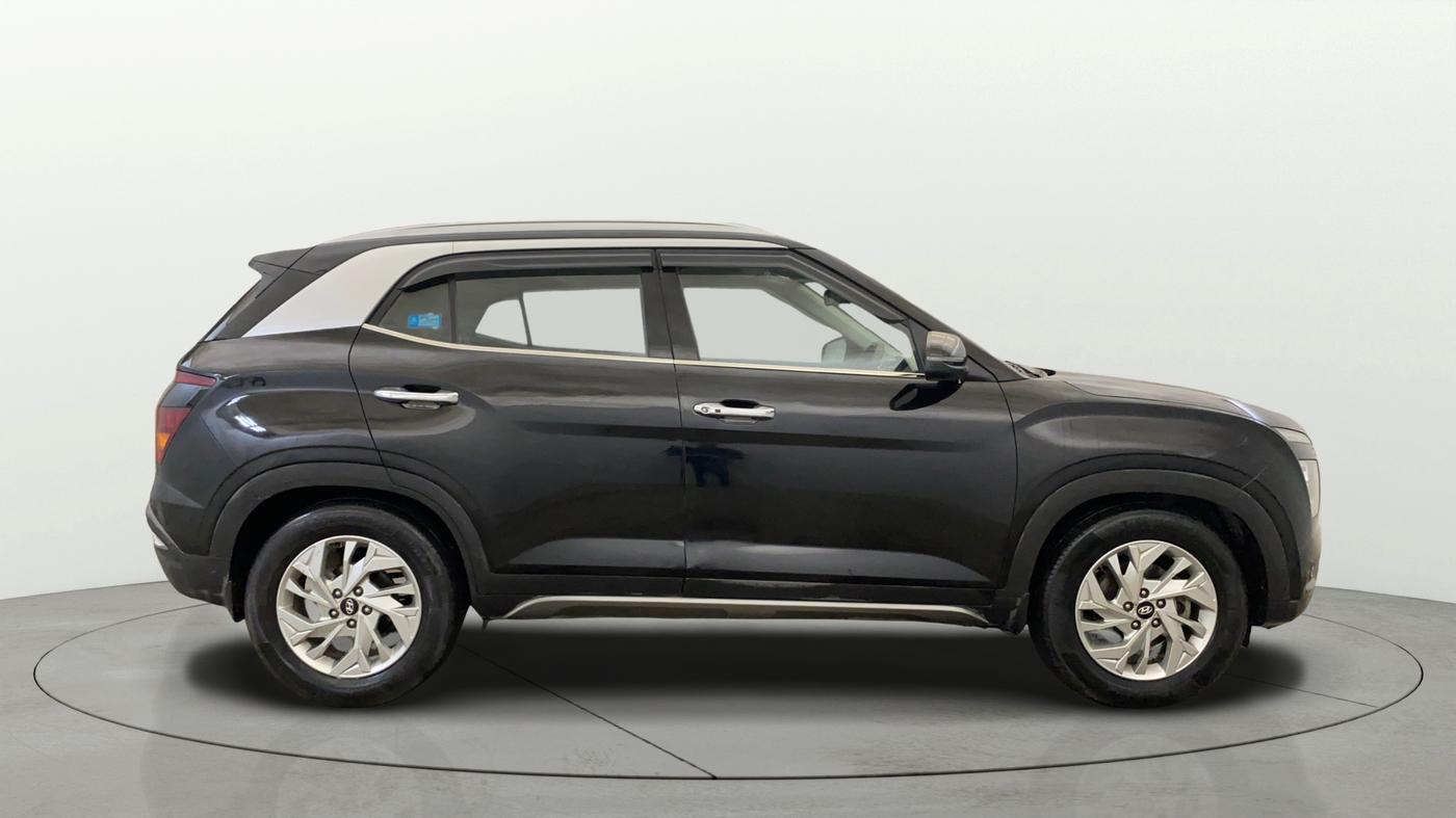 2021 Hyundai Creta SX 1.5 PETROL, Petrol, Manual, 74,980 km, Right Side View