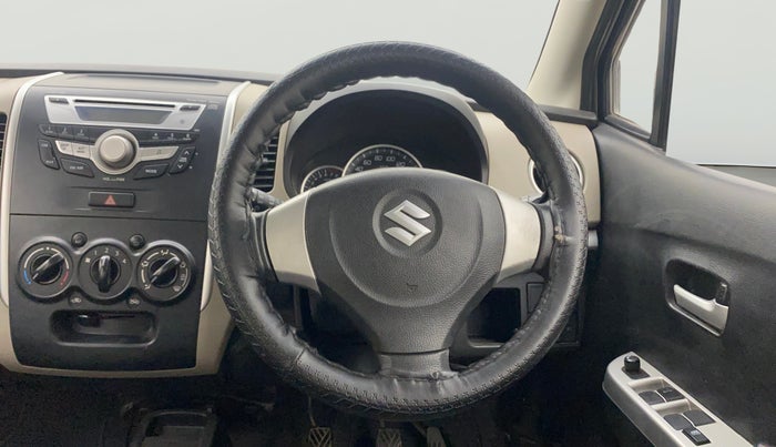 2015 Maruti Wagon R 1.0 VXI, Petrol, Manual, 48,478 km, Steering Wheel Close Up