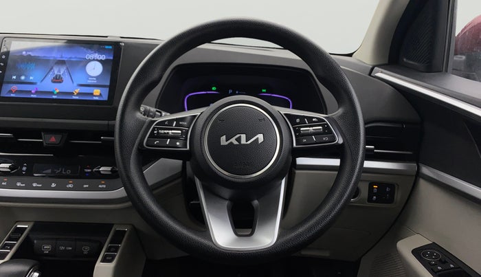 2023 KIA CARENS PRESTIGE PLUS 1.5 PETROL DCT 7 STR, Petrol, Automatic, 4,955 km, Steering Wheel Close Up