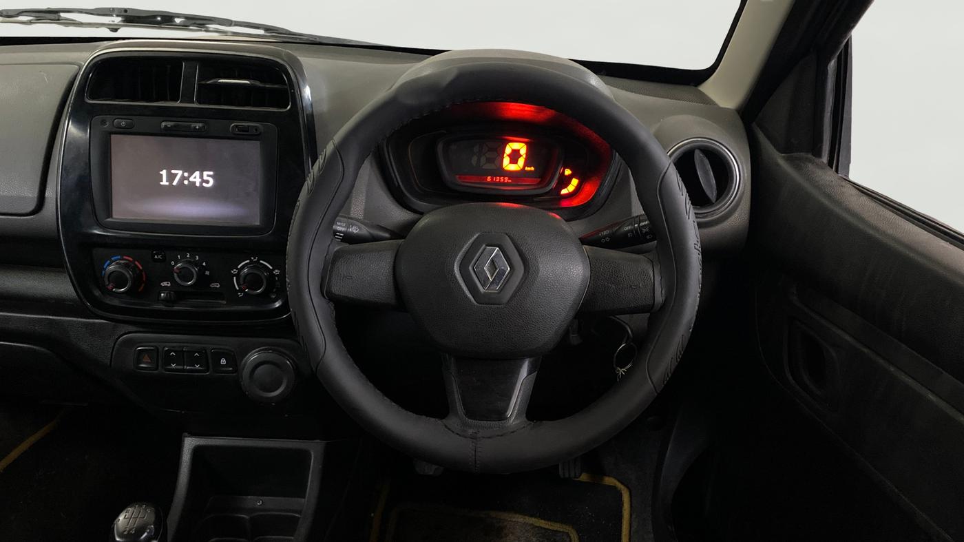 2017 Renault Kwid RXT 1.0, Petrol, Manual, 61,347 km, Steering Wheel Close Up