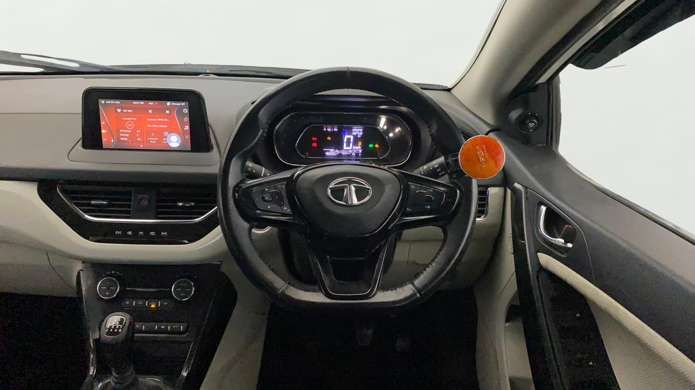 2023 Tata NEXON XZ PLUS DIESEL SUNROOF, Diesel, Manual, 46,616 km, Steering Wheel Close Up