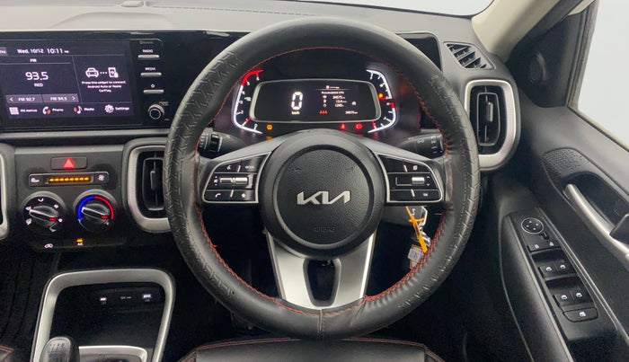 2024 KIA SONET HTK 1.5 DIESEL MT, Diesel, Manual, 34,574 km, Steering Wheel Close Up